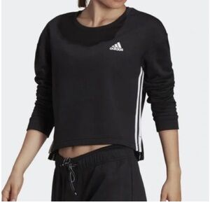 Adidas Prime Green Women's Black essentials Sweatshirt